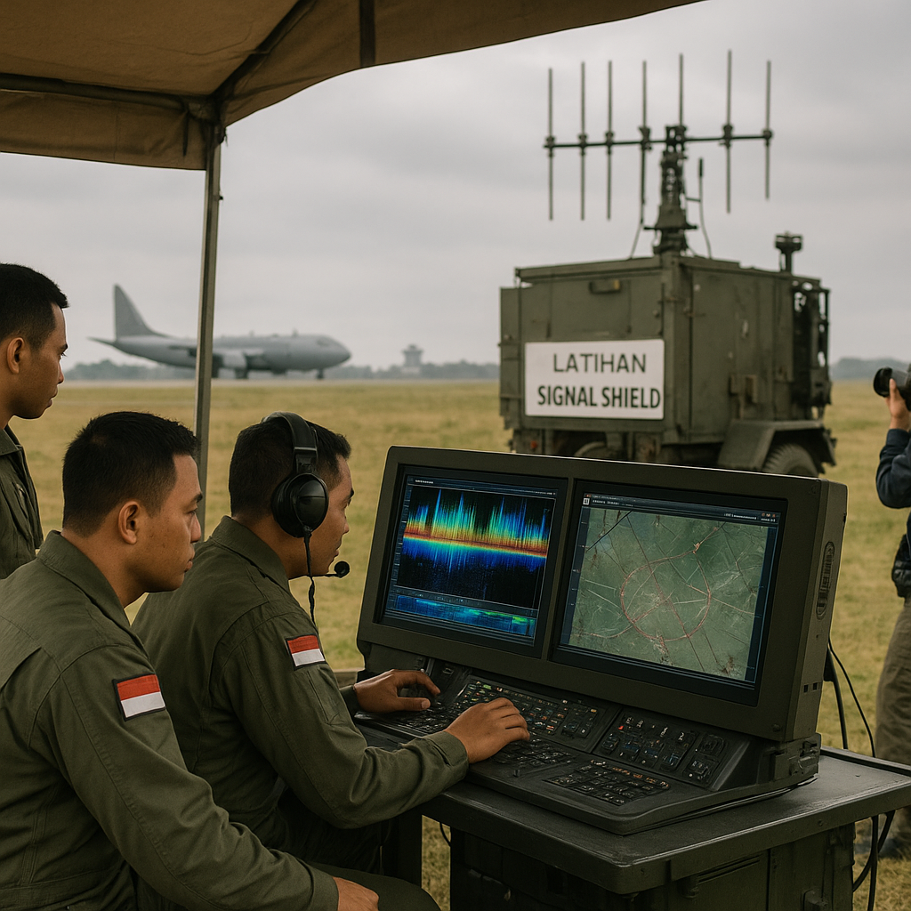 Simulasi Electronic Warfare TNI AU: Prosedur Jamming dan Counter-Jamming dalam Latihan 'Signal Shield'