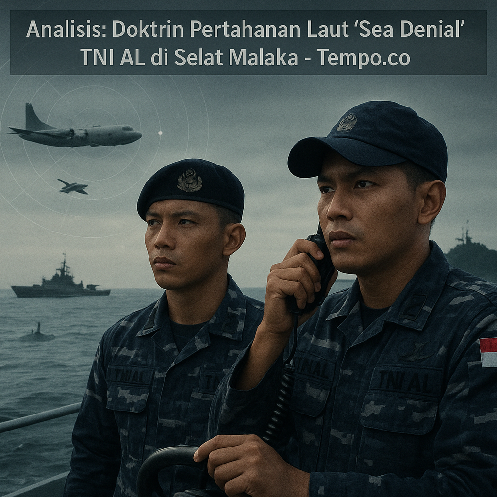 Analisis: Doktrin Pertahanan Laut 'Sea Denial' TNI AL di Selat Malaka - Tempo.co