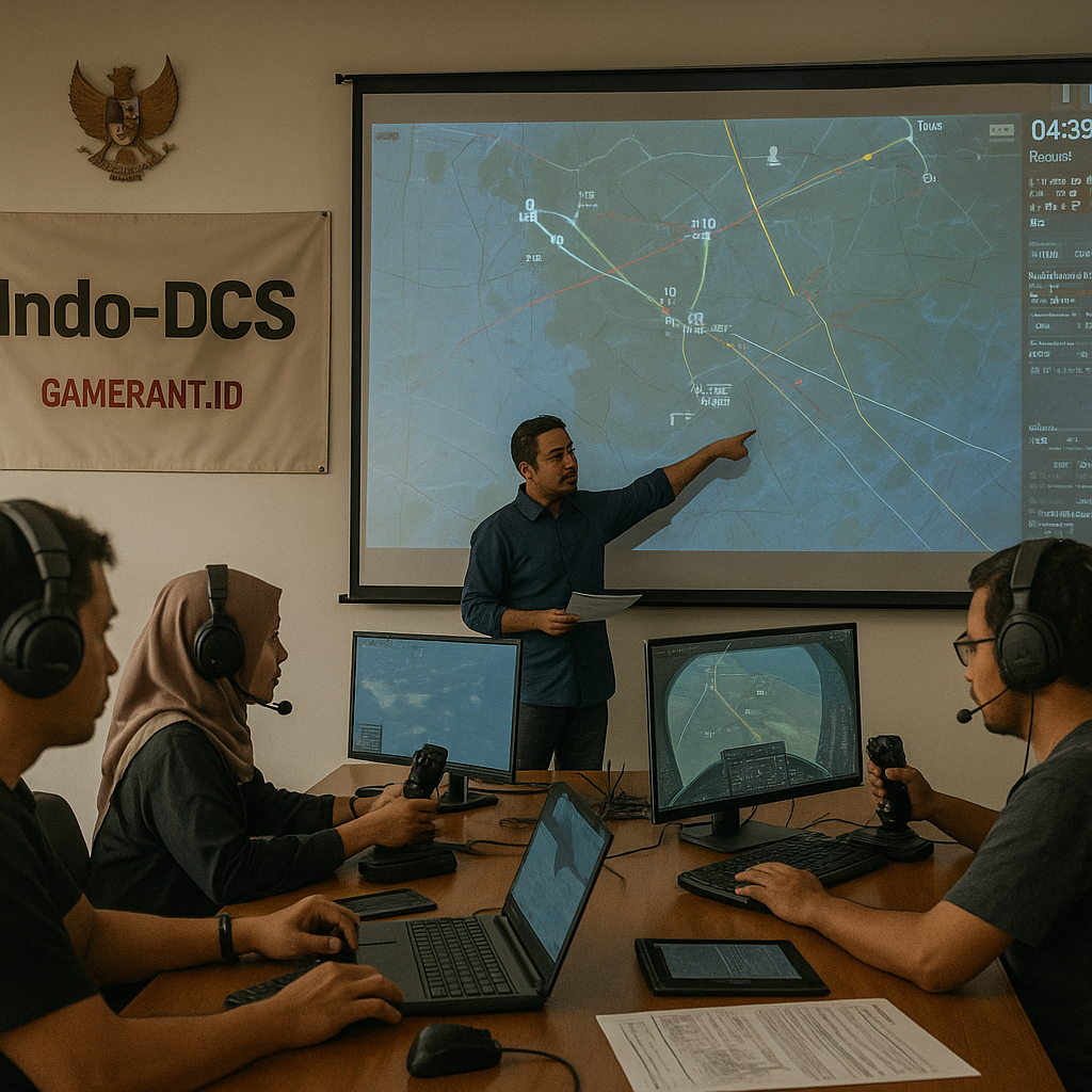Komunitas Simulator Tempur 'Indo-DCS' Gelar Event Virtual Air Combat dengan Skenario Multi-Role - Gamerant.id