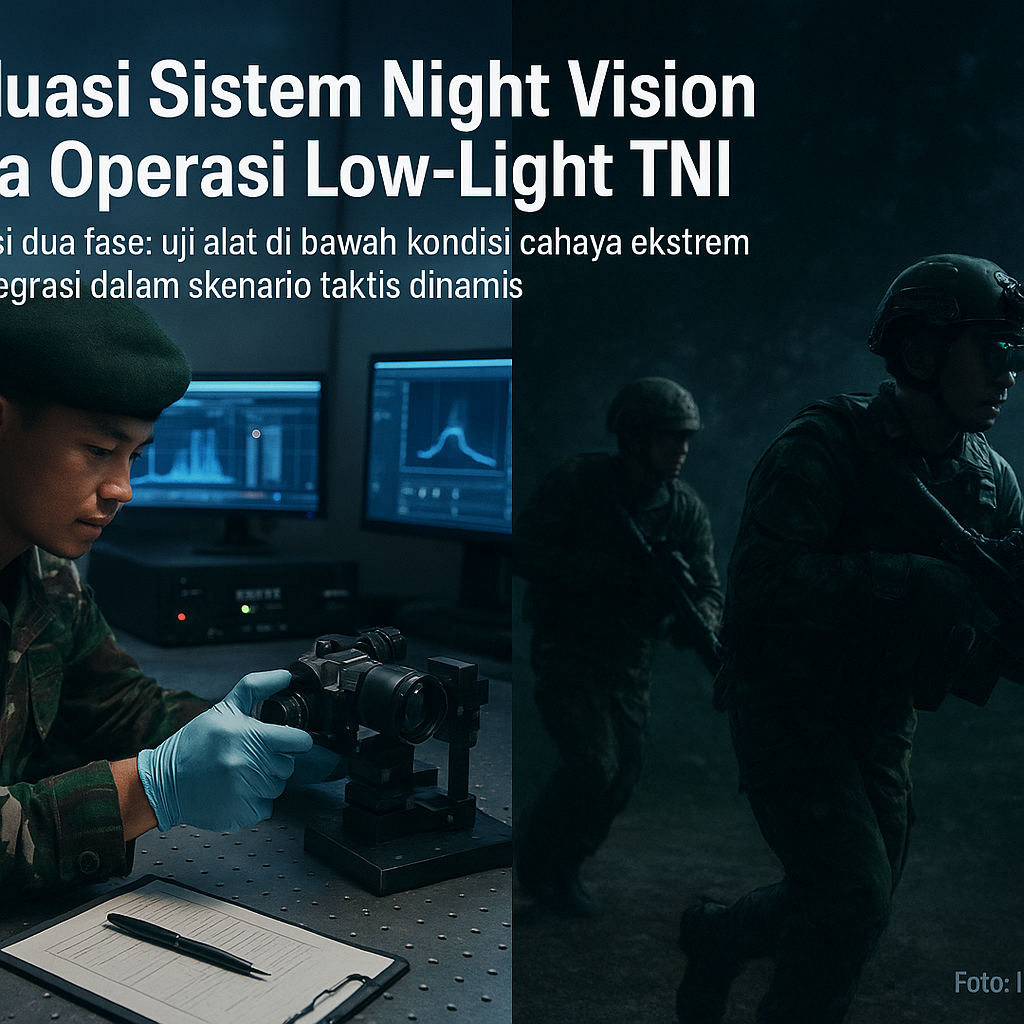Evaluasi Sistem Night Vision pada Operasi Low-Light TNI