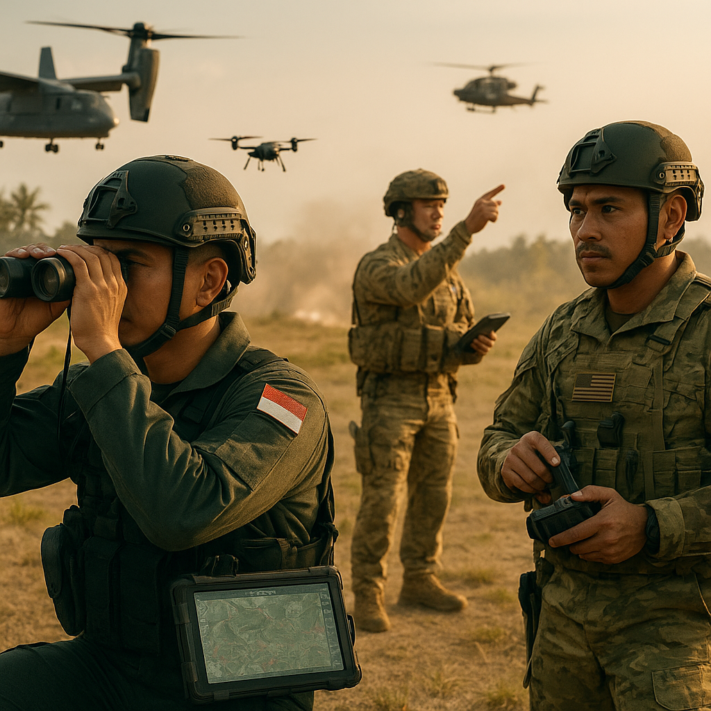 Korpasgat dan US AFSOC Tuntaskan Latihan DAGR 2026 dengan Skenaro Pengintaian dan Serangan Langsung