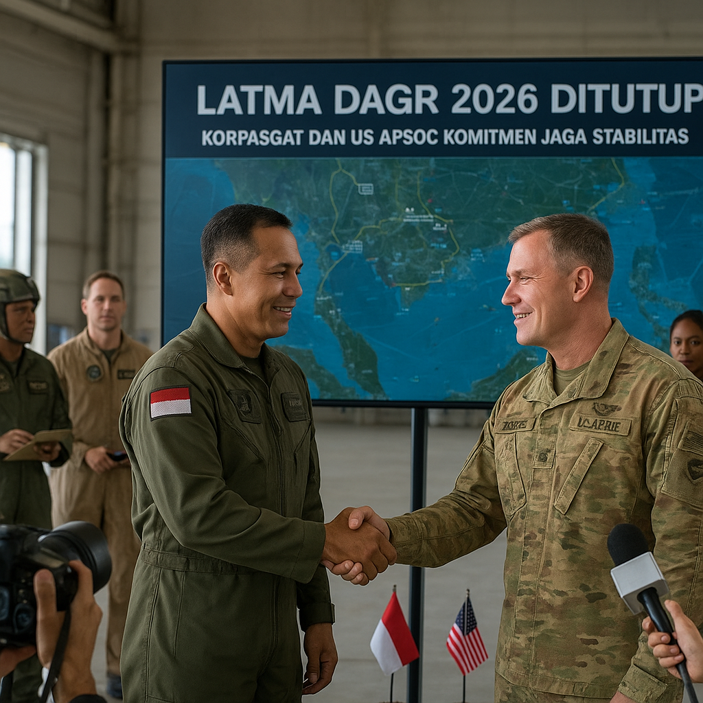 Latma DAGR 2026 Ditutup, Korpasgat dan US AFSOC Komitmen Jaga Stabilitas Kawasan