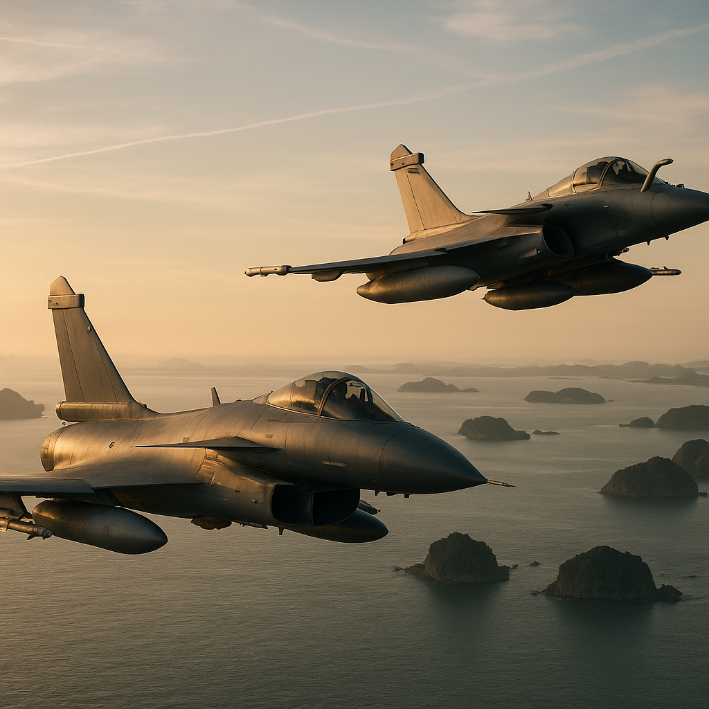 Doktrin Perisai Trisula Nusantara: Alasan Butuh J-10CE dan Rafale Sekaligus
