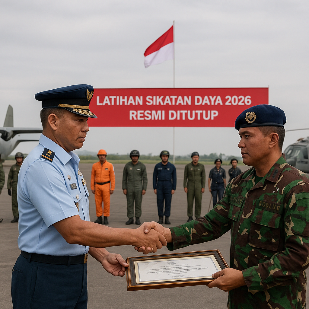 Latihan Sikatan Daya 2026 Resmi Ditutup, Pangkoopsudnas: Tolak Ukur Kesiapan dan Kemampuan Satuan Jajaran Kodau II