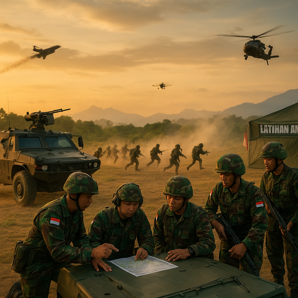 Analisis Manuver Pasukan: Penerapan Konsep Air-Land Battle dalam Latihan Angkasa Yudha