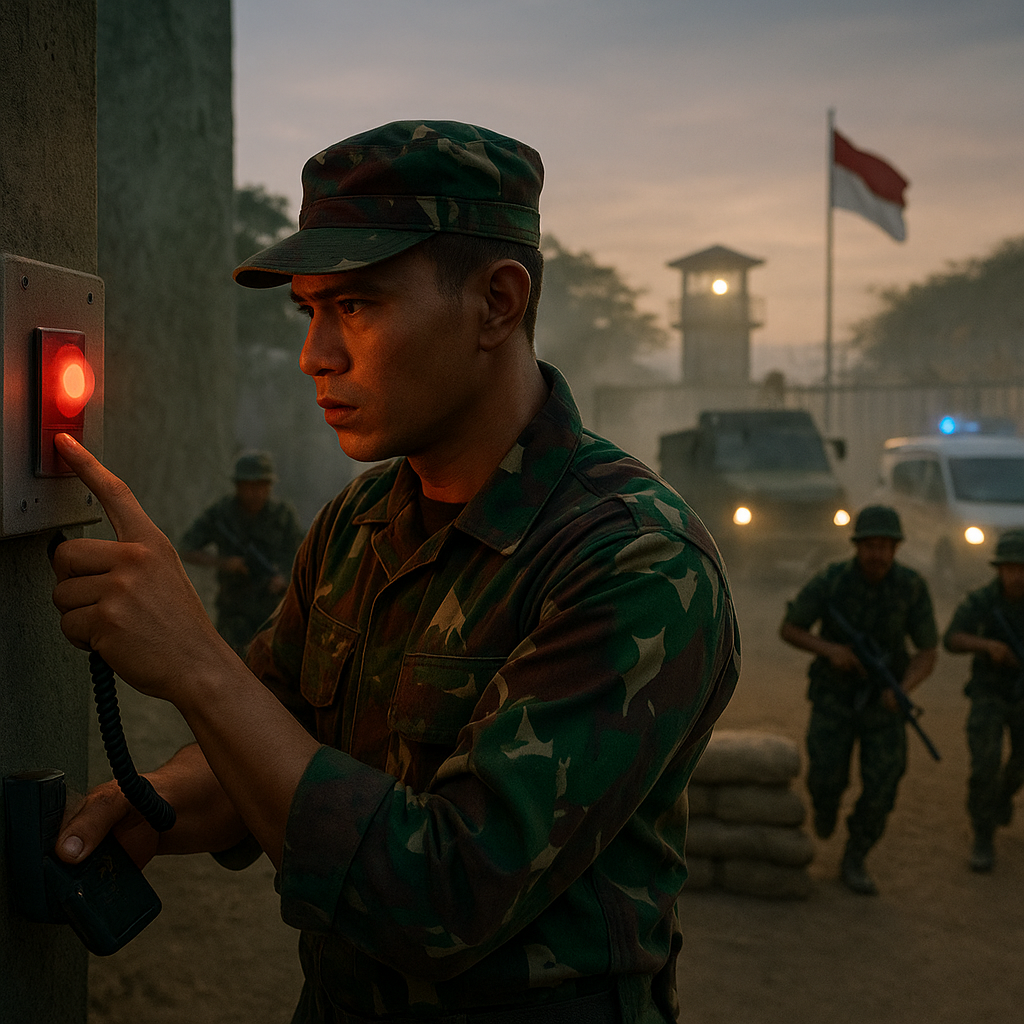 Bedah Taktik: Prosedur Standar Pertahanan Perimeter Markas Militer terhadap Serangan Dadakan