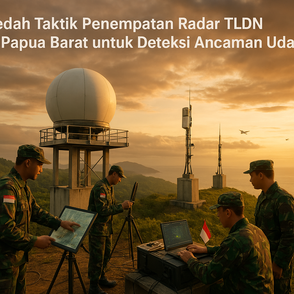 Bedah Taktik Penempatan Radar TLDN di Papua Barat untuk Deteksi Ancaman Udara