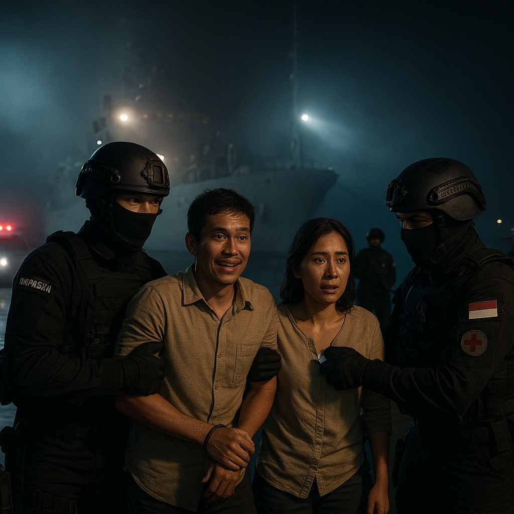 Simulasi Operasi Pembebasan Sandera oleh Satuan Elite: Analisis Tahapan dan Protokol Kopaska