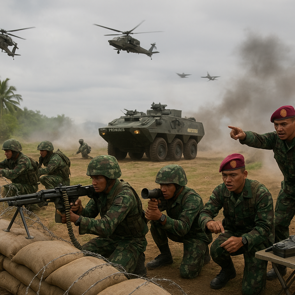 Pasmar 1 Siaga Tempur! Simulasi Serangan Udara-Darat Uji Kesiapan Prajurit Marinir