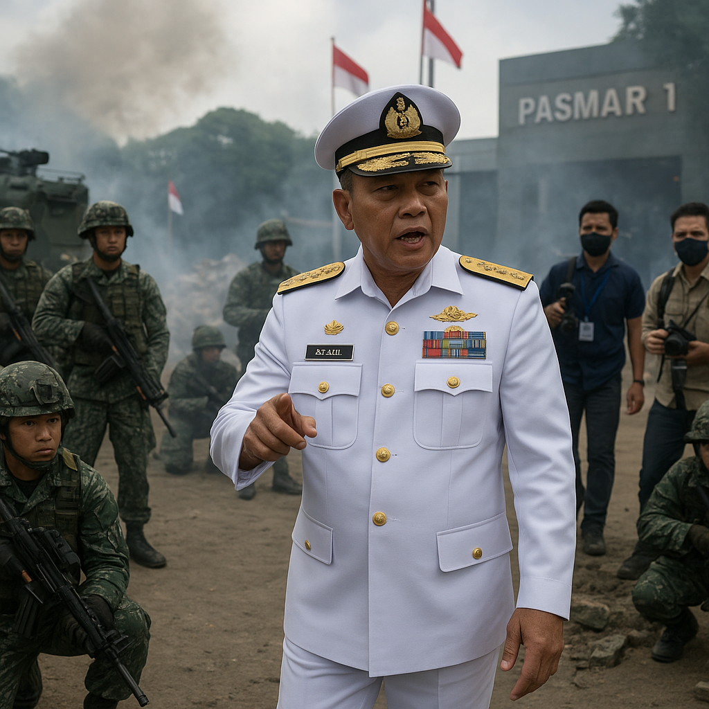 Sidak Senyap KSAL: Uji Tempur Dadakan Marinir Berubah Jadi Simulasi Perang Nyata