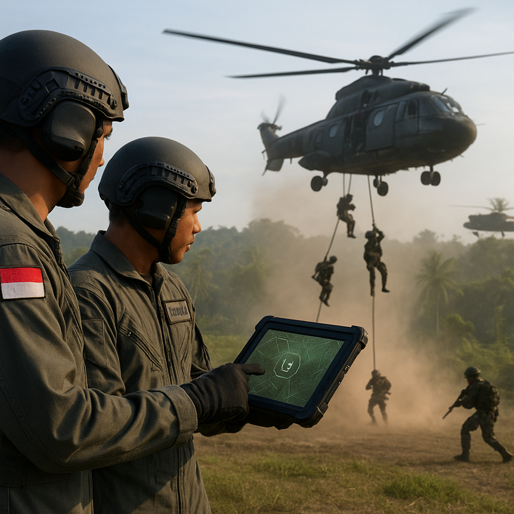 Bedah Doktrin Air Assault oleh TNI AU: Prosedur dan Tahapan Heliborne Operation