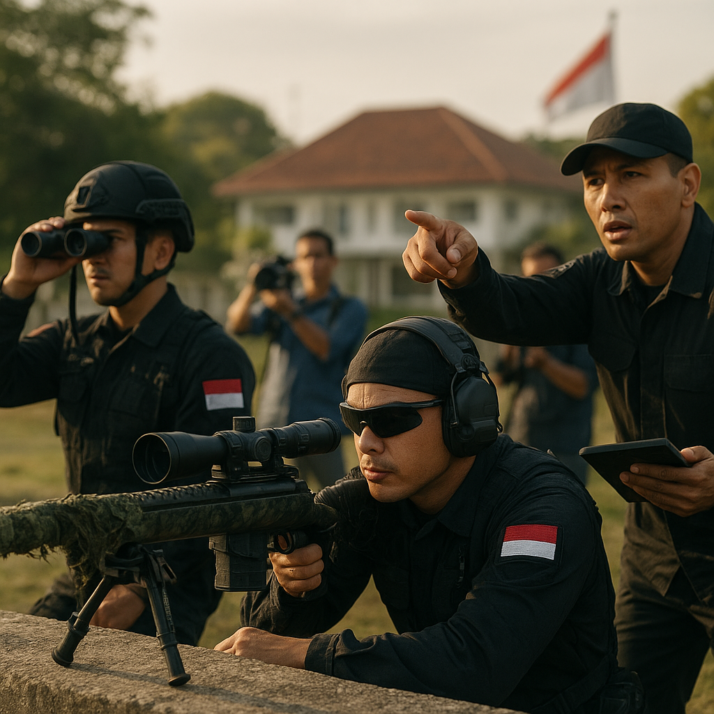 Pelatihan Advanced Marksmanship untuk Pasukan Pengawal VVIP dengan Teknik Counter-Sniper
