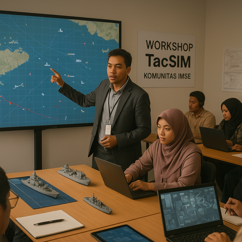Komunitas Simulator Perang Gelar Workshop TacSIM untuk Penggemar Militer