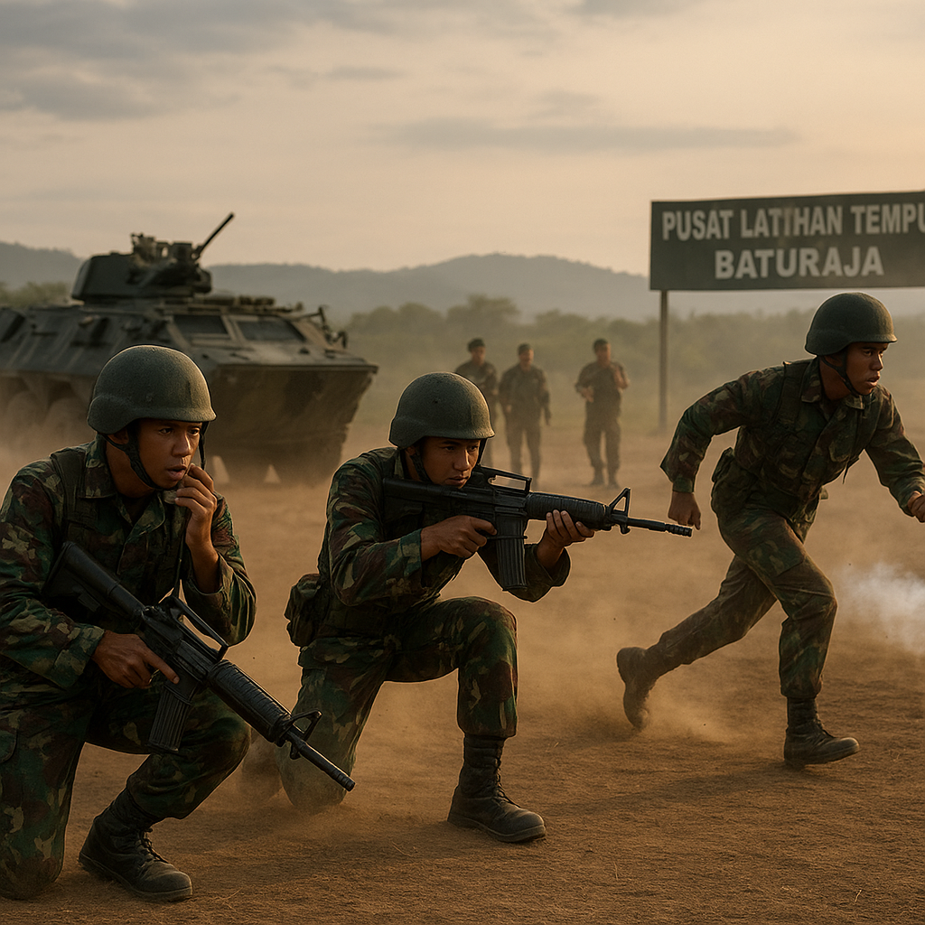Pusat Latihan Tempur TNI AD di Baturaja Kembali Dibuka, Bedah Skema 'Offensive-Defensive' untuk Satuan Infanteri