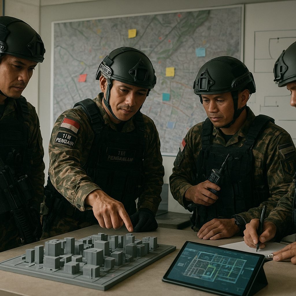 Penjelasan Teknis Doktrin 'Rencong Ops' Kopassus untuk Operasi Khusus di Daerah Perkotaan