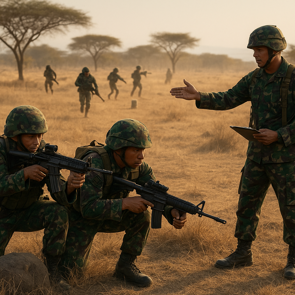 Prajurit Yonif 3 Marinir Asah Naluri Tempur Lewat Latihan Tuspur dan Simulasi PTKT di Baluran