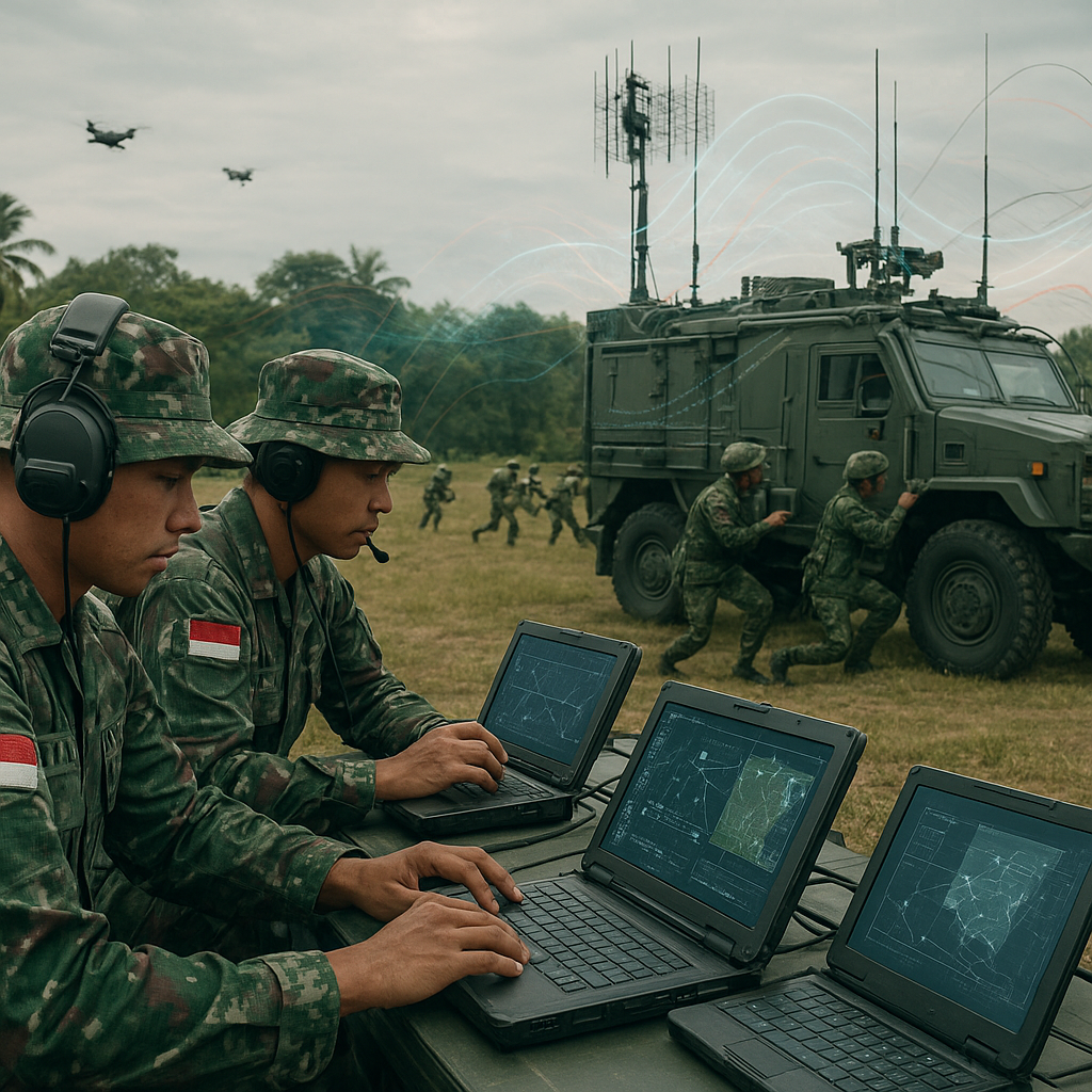 Bedah Doktrin Cross-Domain Operation dalam Latihan Gabungan TNI: Integrasi Cyber, EW, dan Manuver Darat