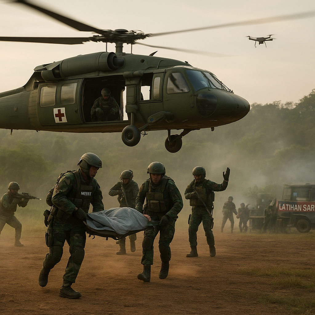 Analisis Prosedur Latihan Search and Rescue (SAR) Kombat TNI: Integrasi Medevac dan Combat Recovery