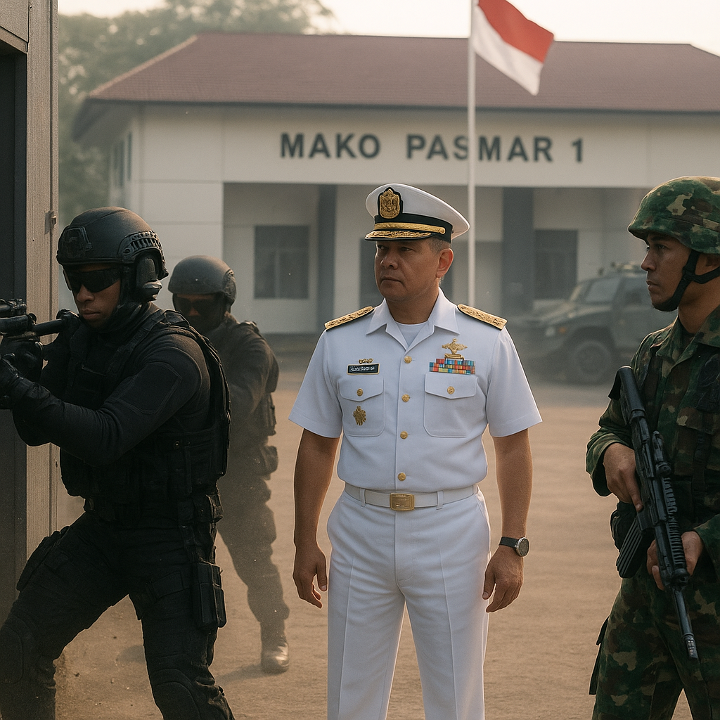 Kasal Lakukan Sidak Senyap, Uji Nyali Pasukan Elite Marinir di Mako Pasmar 1