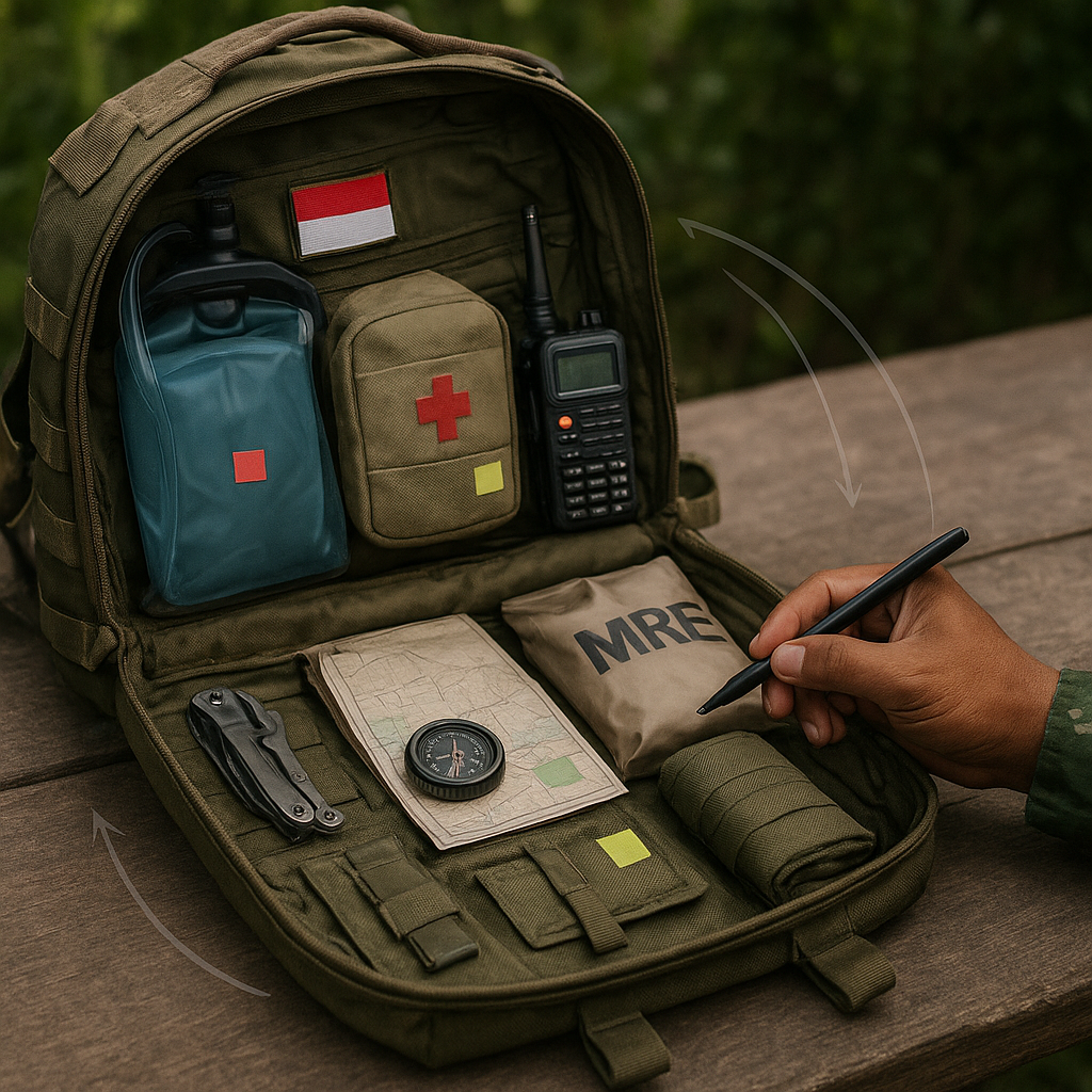 Bedah Prosedur Standar Penggunaan Ransel Tempur (Tactical Backpack) untuk Operasi Jarak Jauh