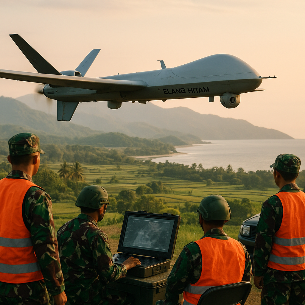 Bedah Teknis Penggunaan Medium Altitude Long Endurance (MALE) UAV Elang Hitam untuk ISR dan Target Acquisition
