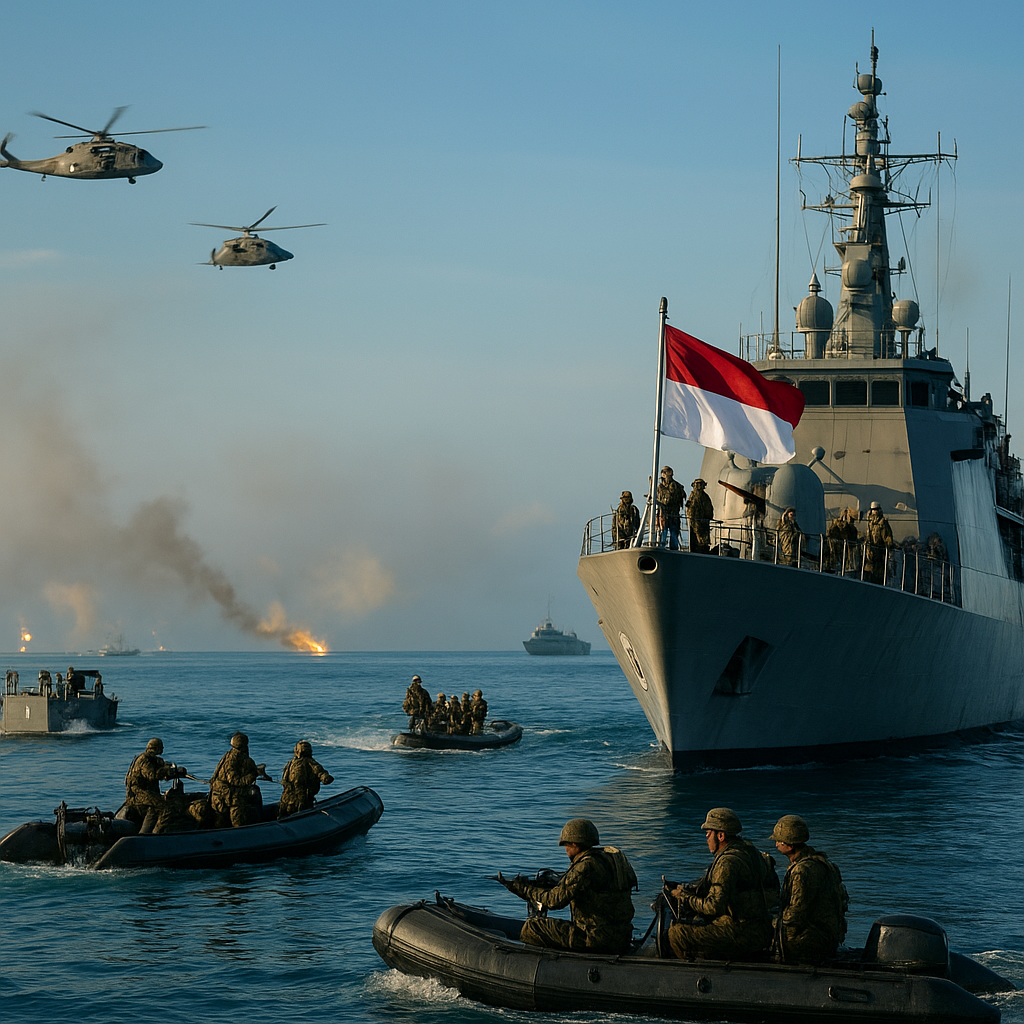 TNI Gelar Latihan Operasi Gabungan 'Sentinel Shield 2026' di Laut Natuna