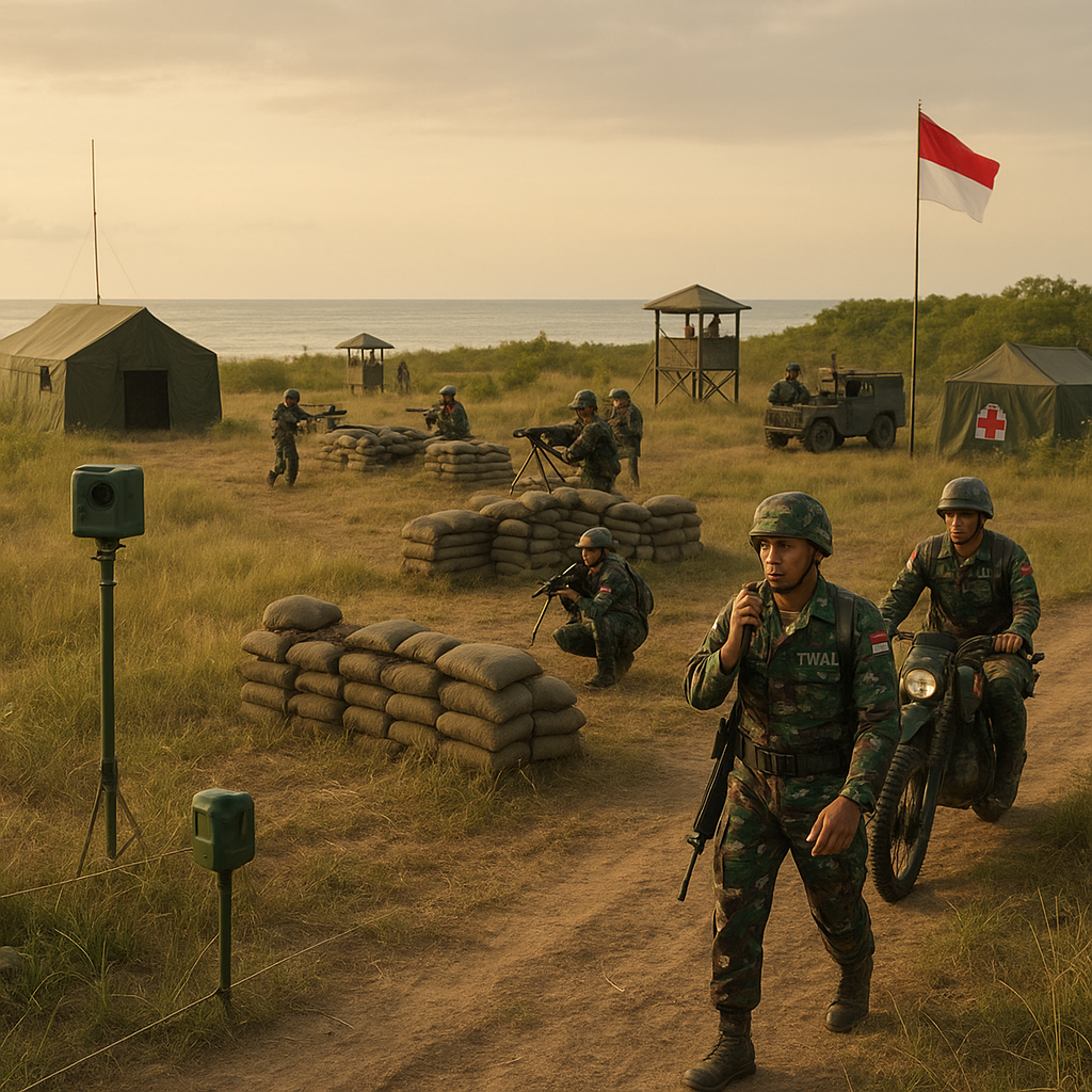 Analisis Prosedur Pertahanan Perimeter Base Camp oleh Pasukan Marinir