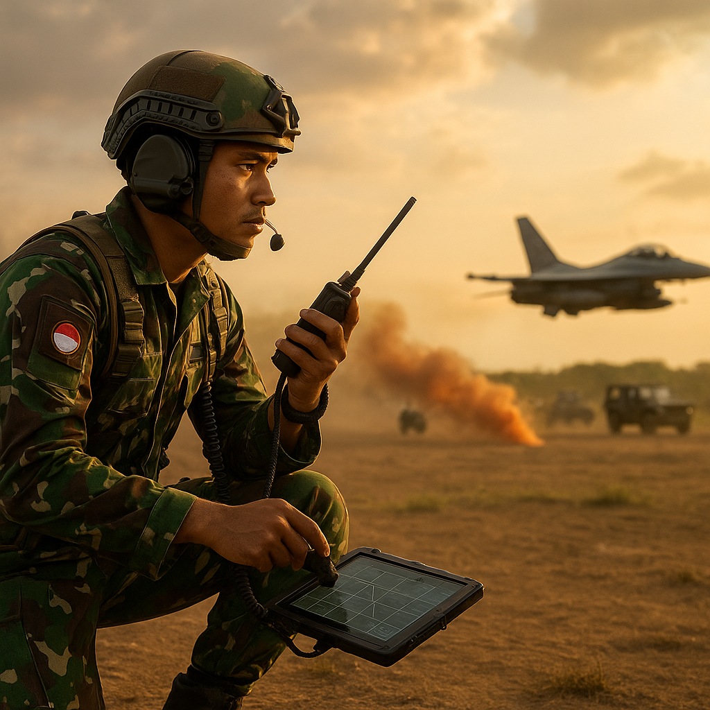 Evaluasi Doktrin Close Air Support (CAS) TNI AU dalam Latihan 'Air Ground Integration'