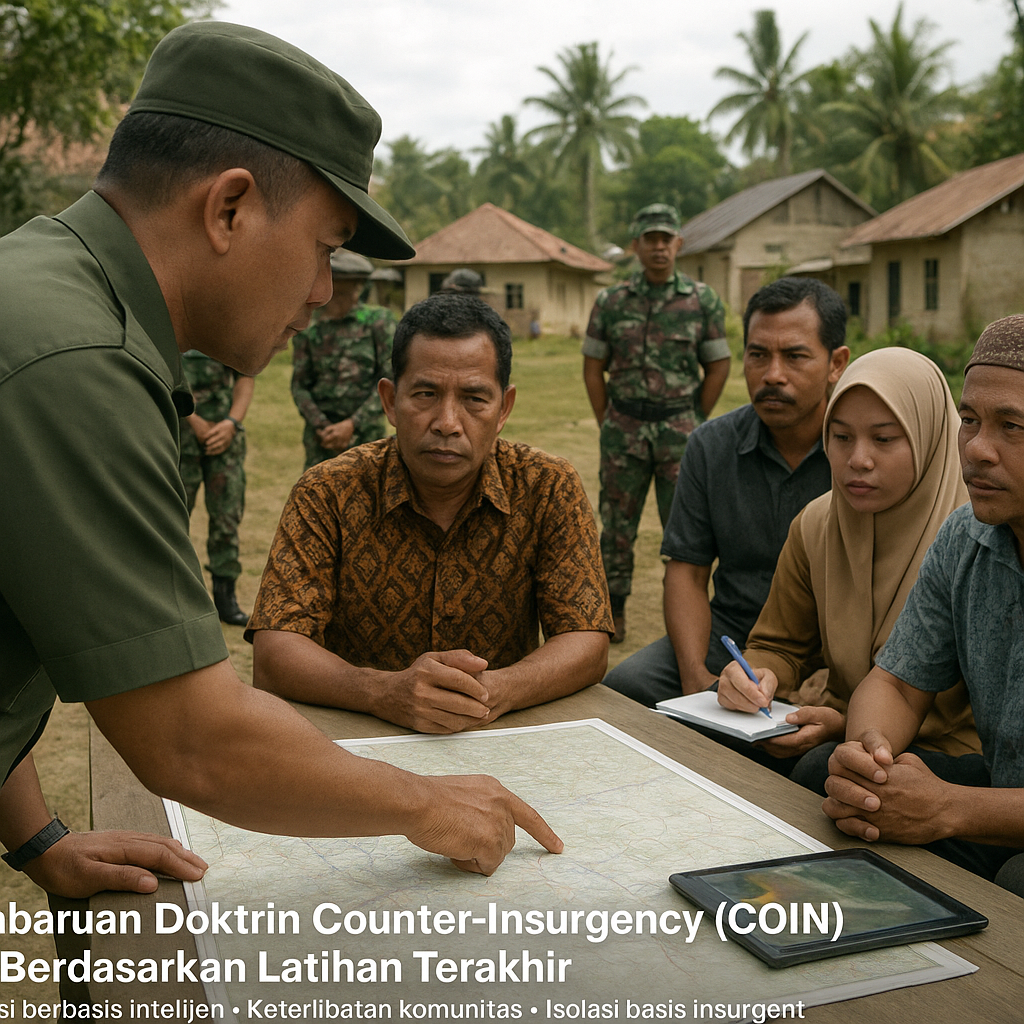 Pembaruan Doktrin Counter-Insurgency (COIN) TNI Berdasarkan Latihan Terakhir