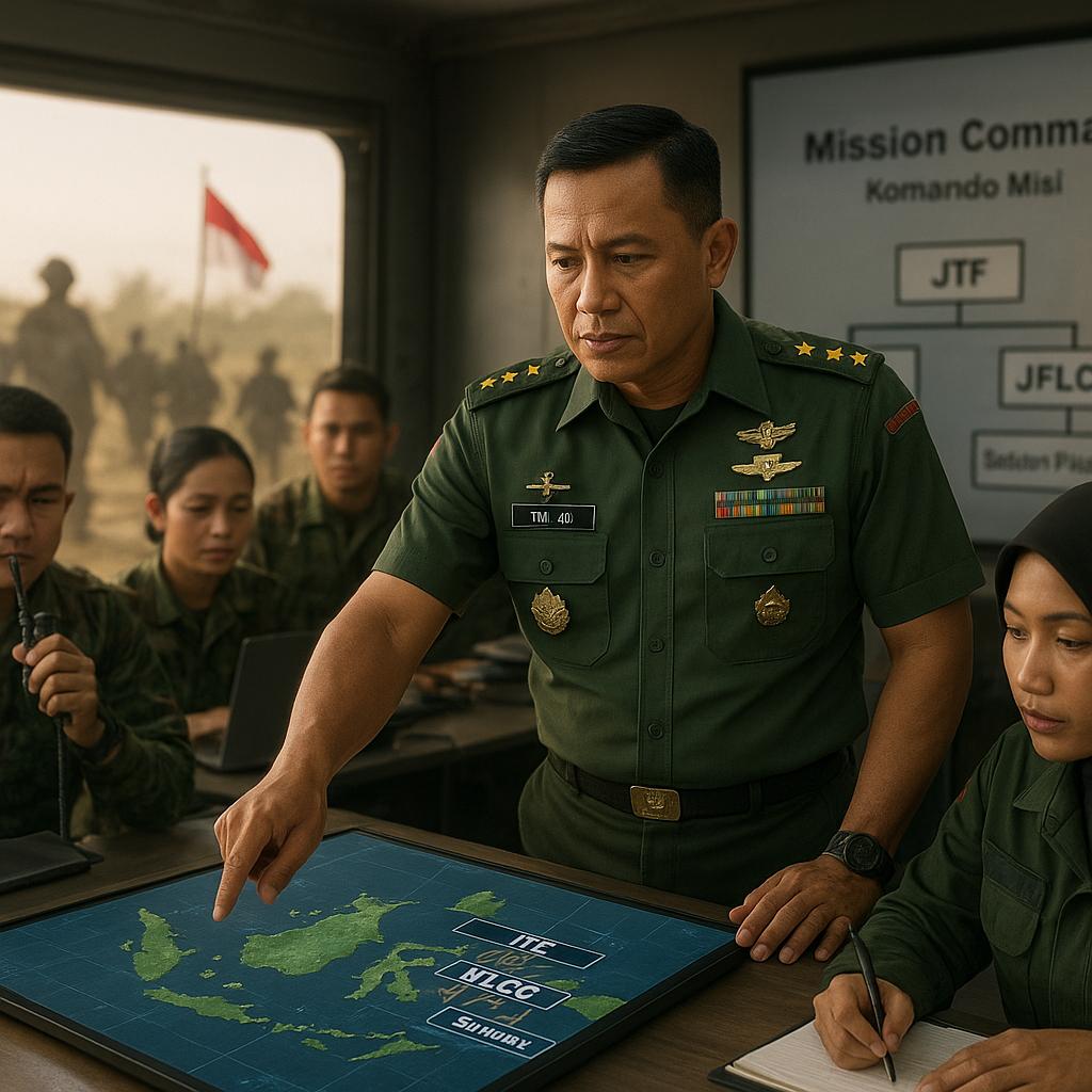 Doktrin Komando Kendali TNI AD dalam Operasi Gabungan Darat
