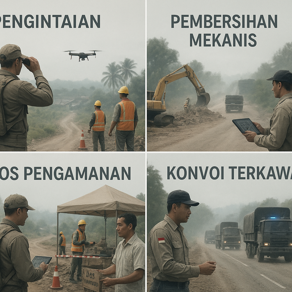 Bedah Taktik: Prosedur Sterilisasi Jalur Logistik di Area Konflik