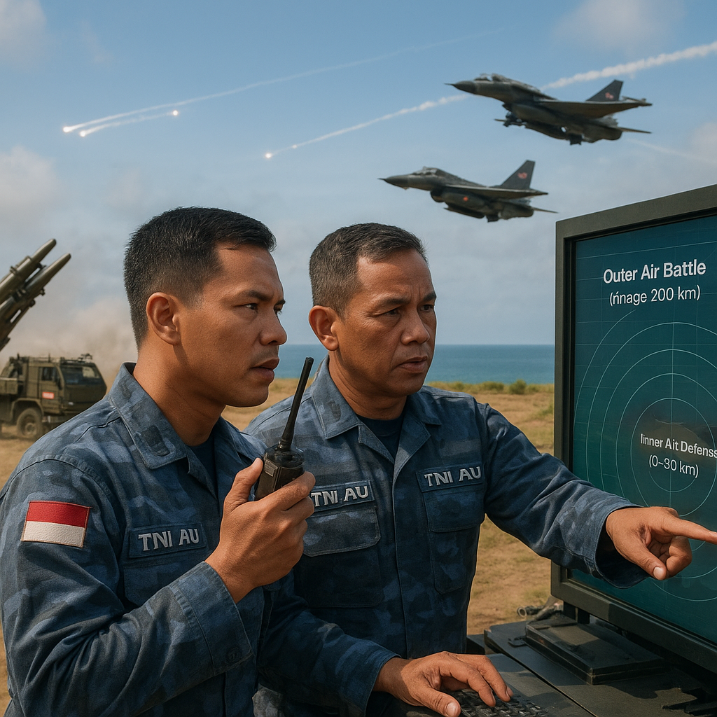 Penerapan Doktrin Pertahanan Udara Berlapis TNI AU dalam Latihan Angkasa Yudha