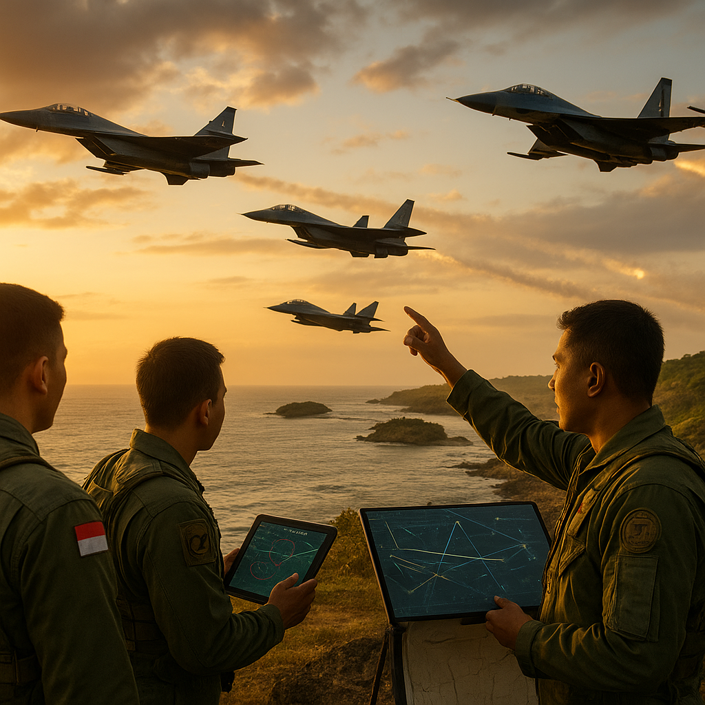 TNI AU Gelar Latihan Sky Dominance 2026, Simulasikan Serangan Udara Multi-Flank