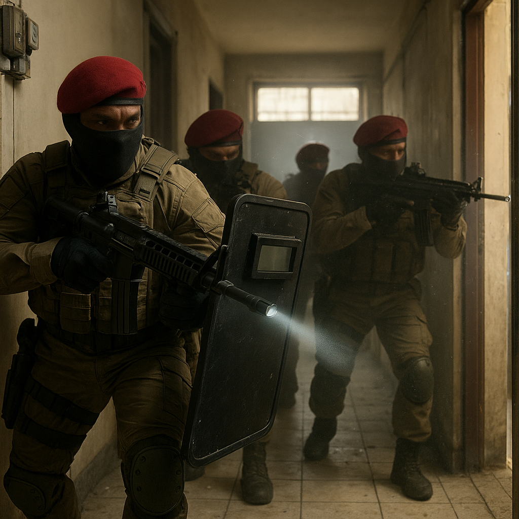 Bedah Taktik Urban Warfare: Prosedur Room Clearing Pasukan Kopassus