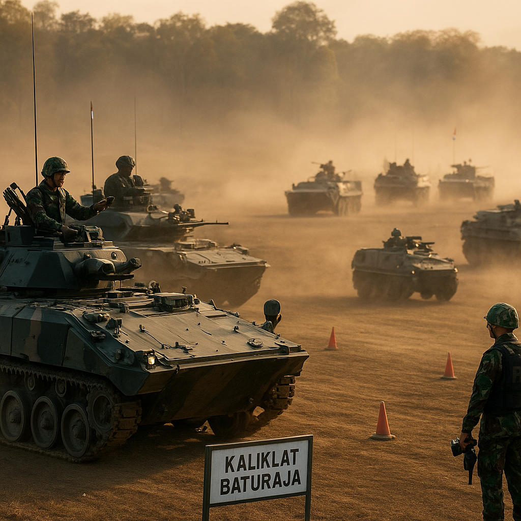 Bedah Manuver Pasukan Kavaleri: Taktik "Hammer and Anvil" dalam Latihan Yonkav 8