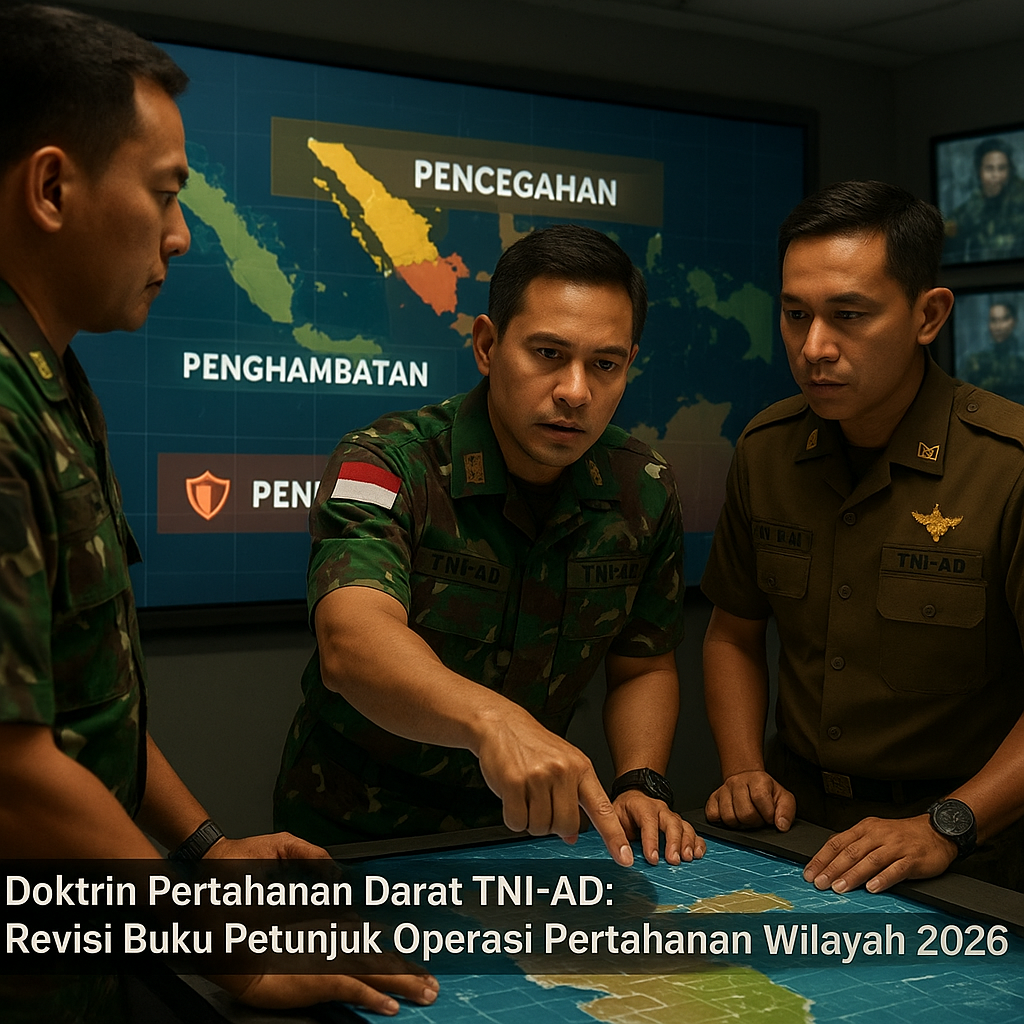 Doktrin Pertahanan Darat TNI-AD: Revisi Buku Petunjuk Operasi Pertahanan Wilayah 2026