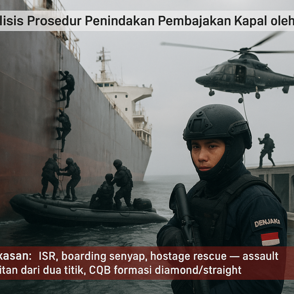 Analisis Prosedur Penindakan Pembajakan Kapal oleh Denjaka