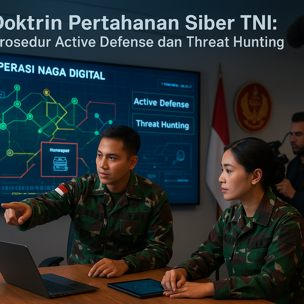 Doktrin Pertahanan Siber TNI: Prosedur Active Defense dan Threat Hunting