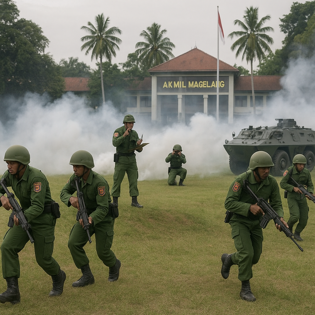 Bedah Taktik: Manuver 'Pincer' TNI AD dalam Latihan Gabungan di Akmil Magelang
