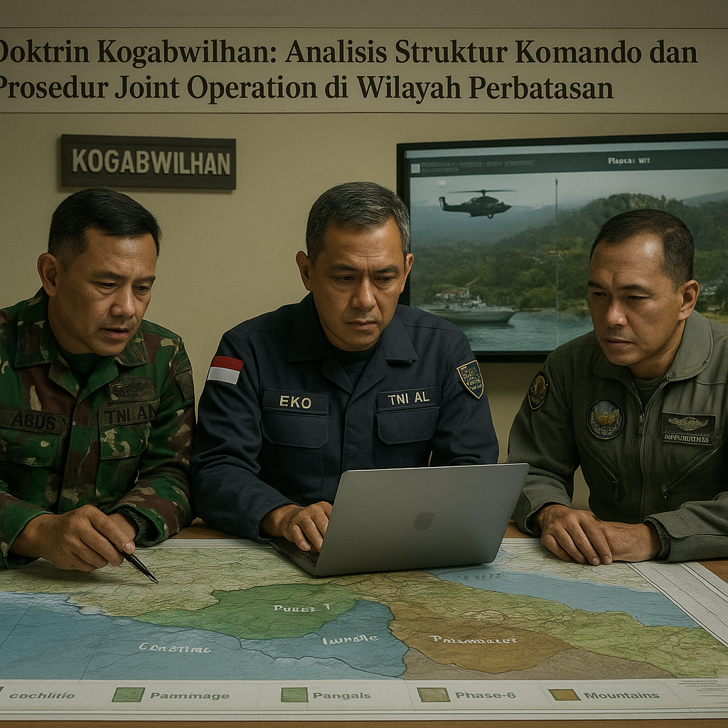 Doktrin Kogabwilhan: Analisis Struktur Komando dan Prosedur Joint Operation di Wilayah Perbatasan