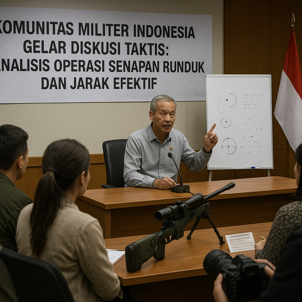 Komunitas Militer Indonesia Gelar Diskusi Taktis: Analisis Operasi Senapan Runduk dan Jarak Efektif