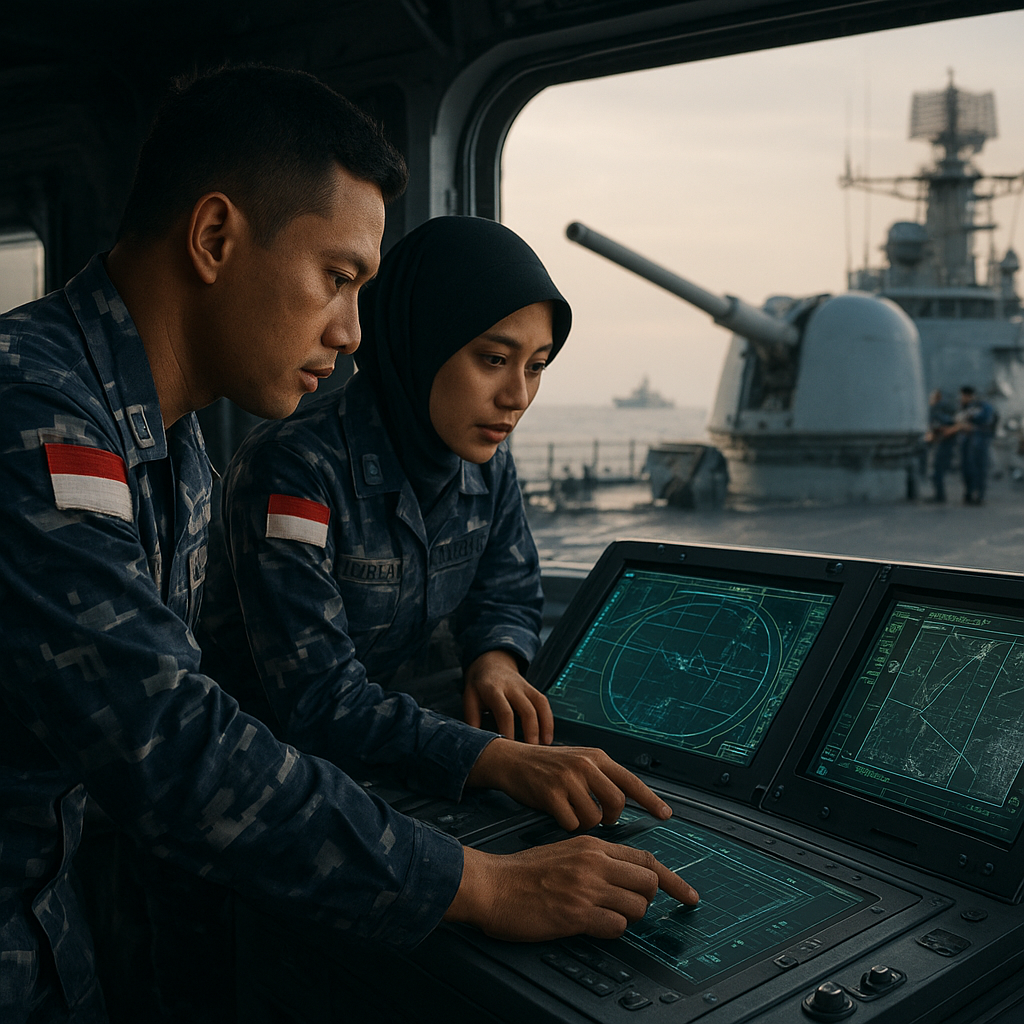 Taktik Artillery Duel Modern: Bedah Sistem Penembakan TNI AL