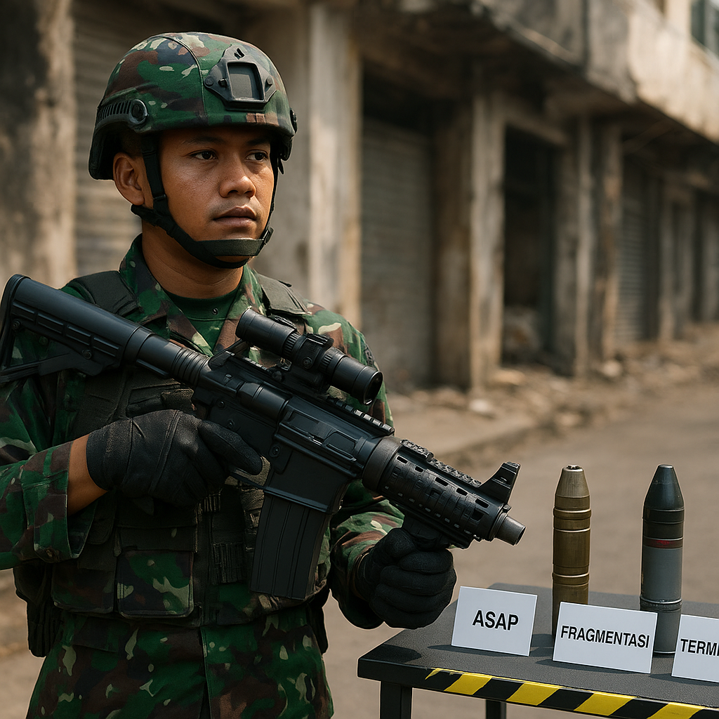 Peralatan Baru: Peluncur Granat Multi-Tipe GL-40 TNI AD untuk Operasi Urban