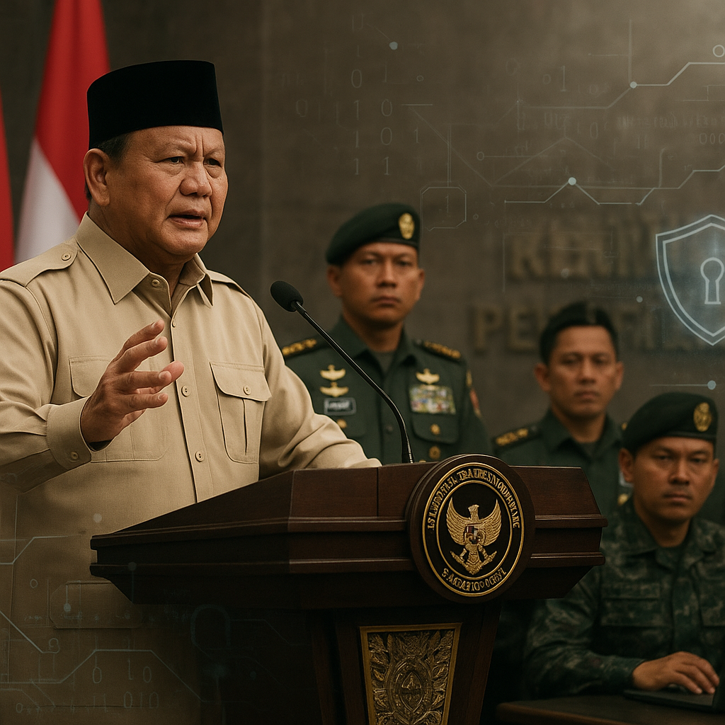 Doktrin Baru Pertahanan: Presiden Tegaskan TNI Harus Kuasai Teknologi dan Perang Siber