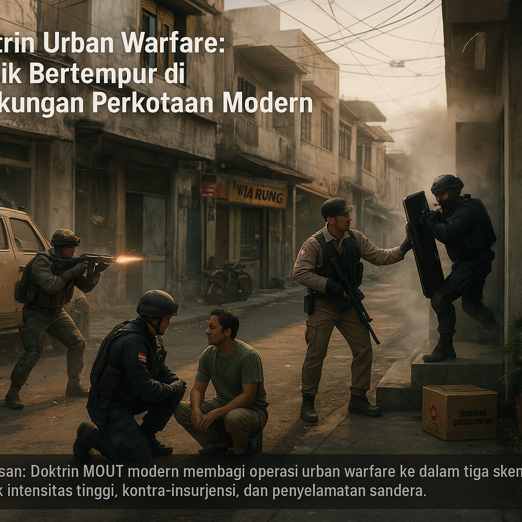 Doktrin Urban Warfare: Teknik Bertempur di Lingkungan Perkotaan Modern