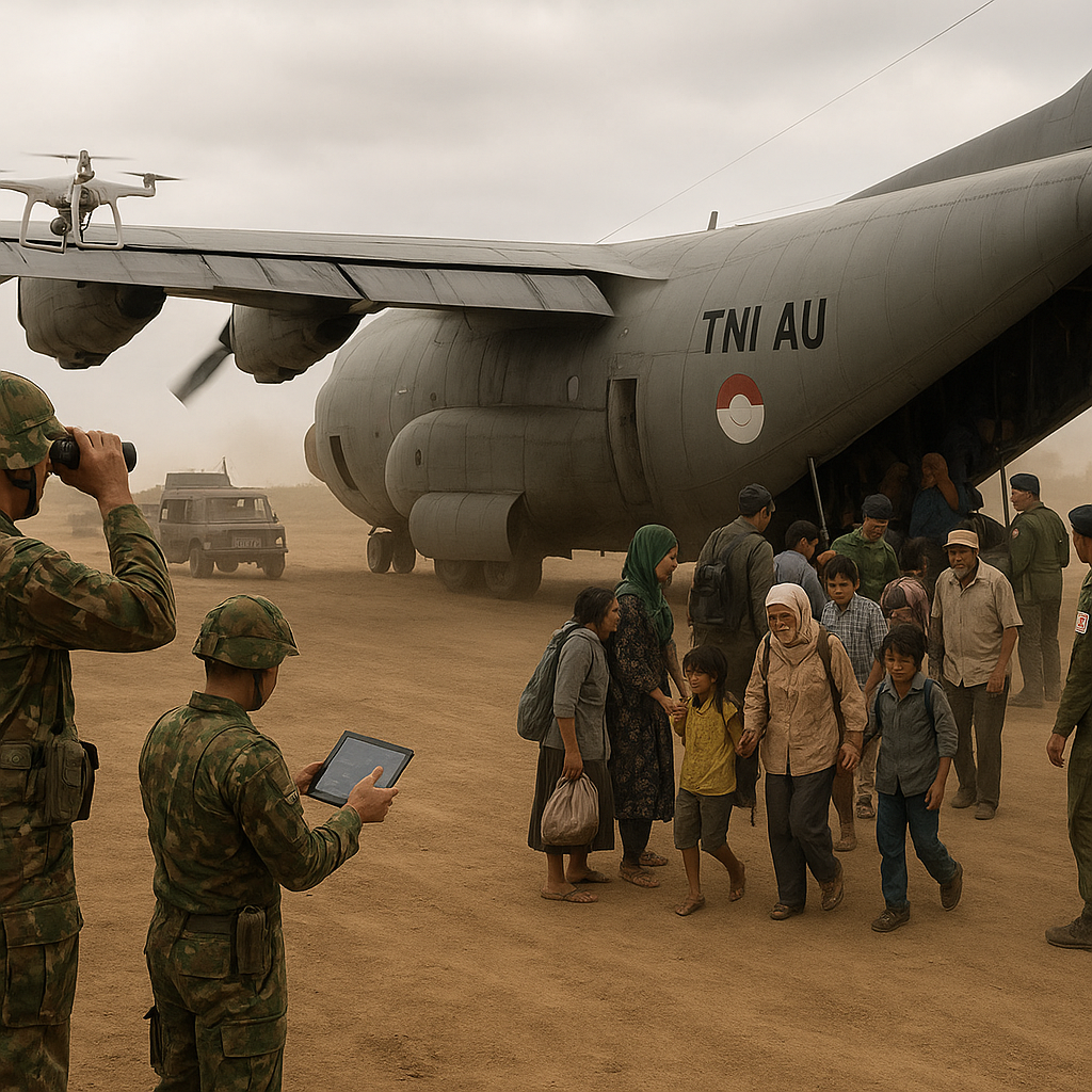 Analisis Doktrin Rapid Deployment TNI AU dalam Operasi Evakuasi Non-Kombatan