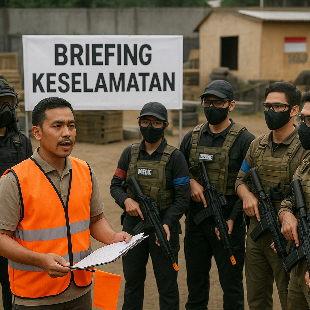 Komunitas Militer: Simulasi Airsoft Menumbuhkan Pemahaman Taktik Dasar