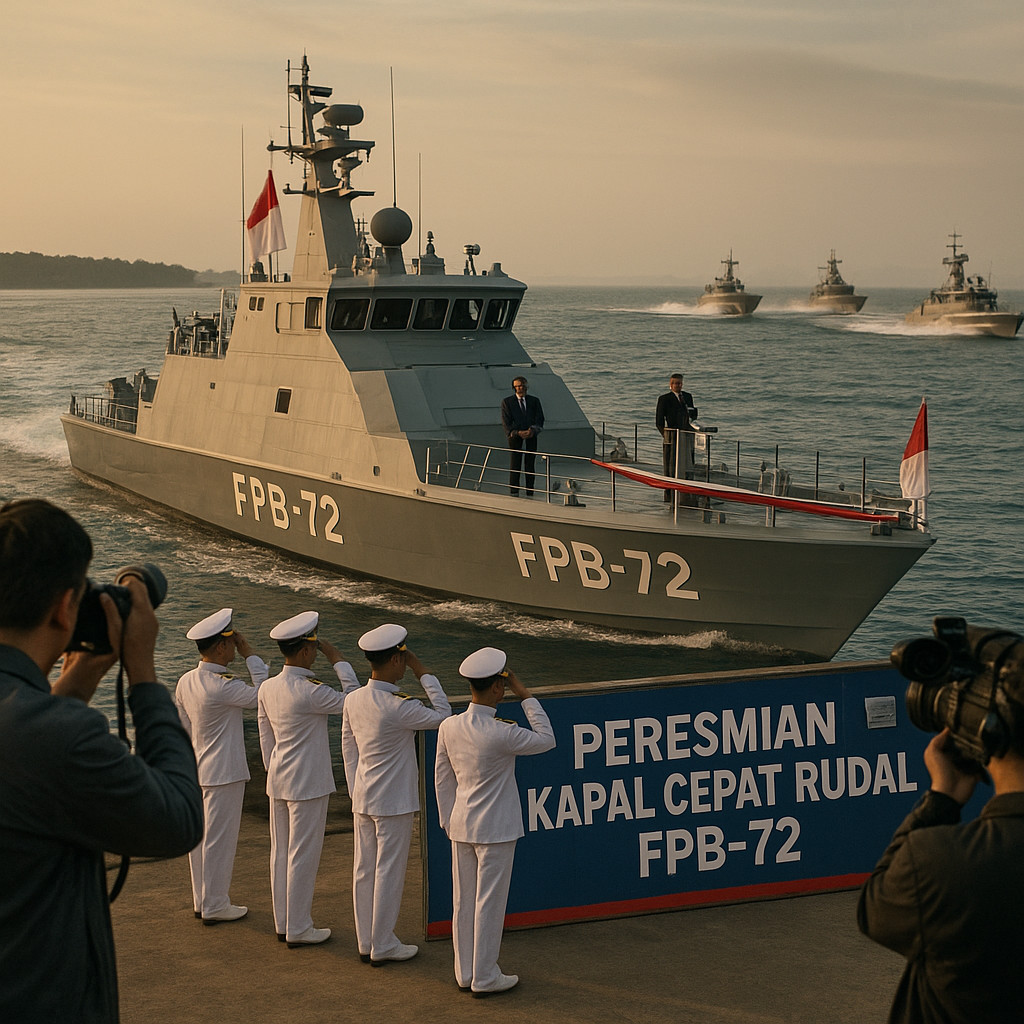 KSAL Resmikan Kapal Cepat Rudal Baru: Bedah Taktik Swarm untuk Menguasai Selat