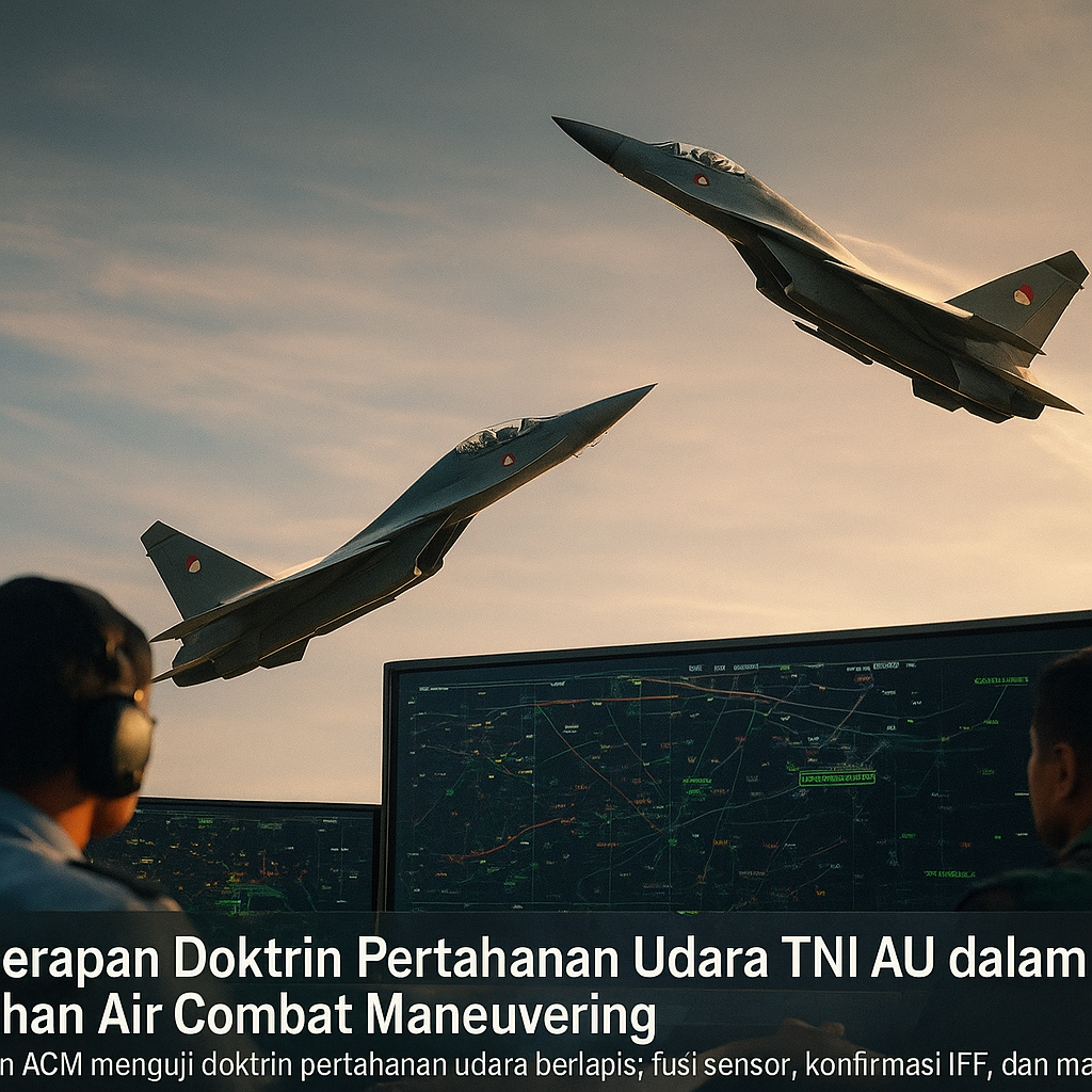 Penerapan Doktrin Pertahanan Udara TNI AU dalam Latihan Air Combat Maneuvering