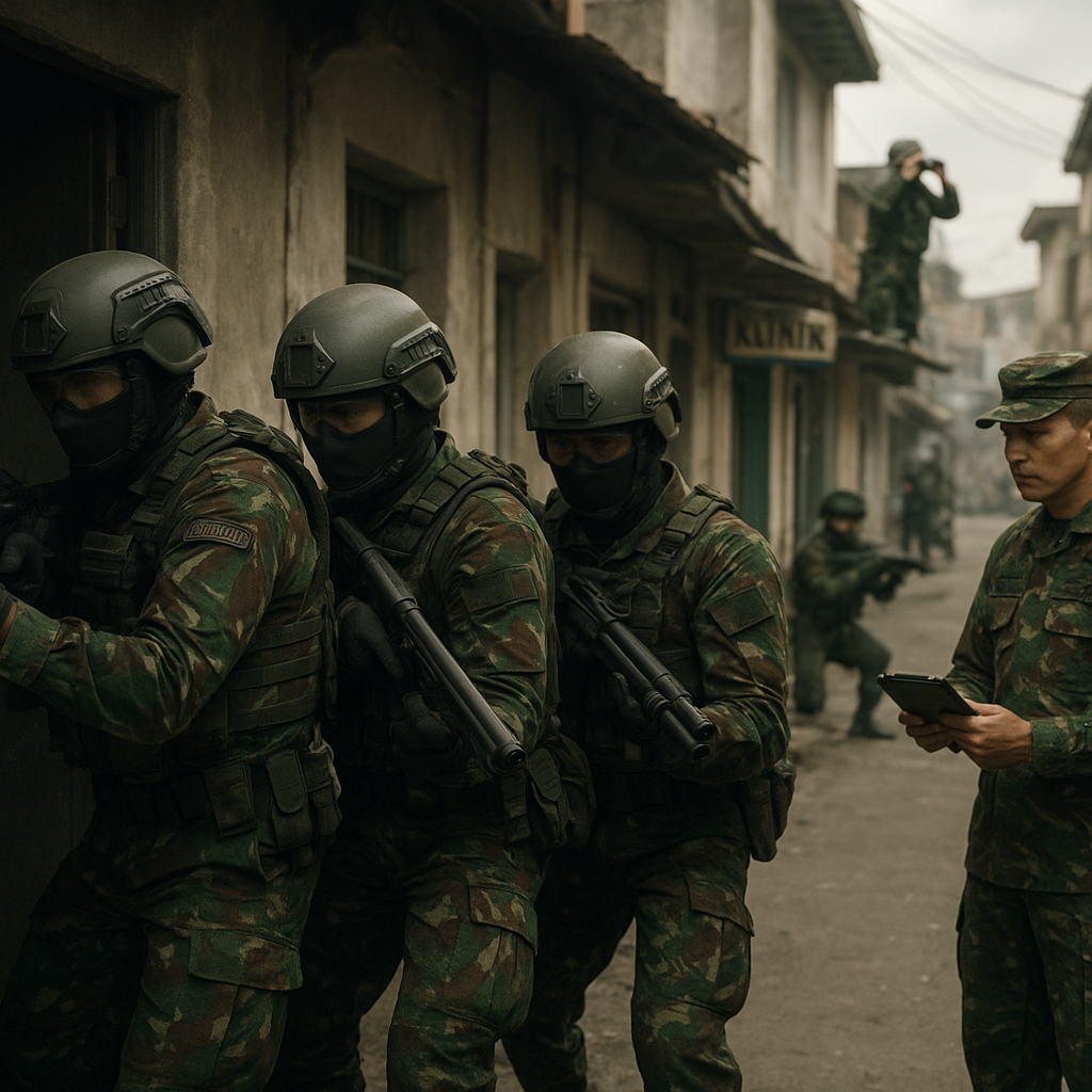 Bedah Mekanisme Urban Warfare Batalyon Infanteri 400/RA dalam Latihan Kota